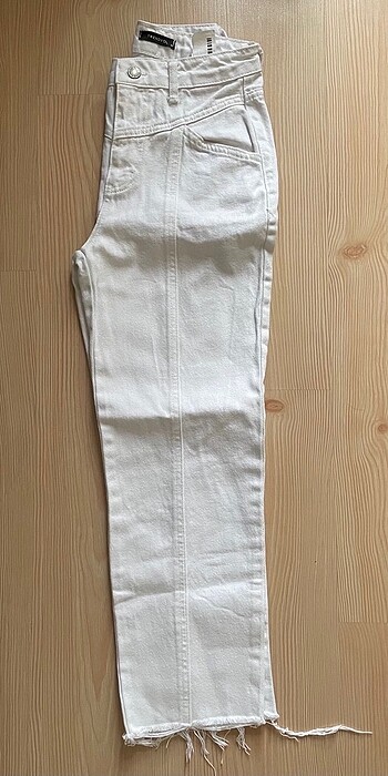 Trendyol & Milla Bayan beyaz jeans pantolon