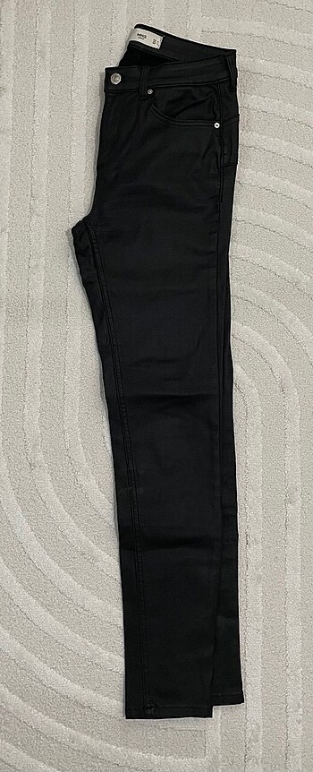 m Beden siyah Renk Mango siyah mumlu skinny pantolon