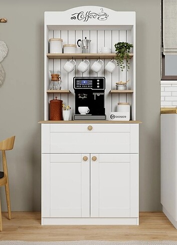 Kahve köşesi dolabı MDF - Görsel 2