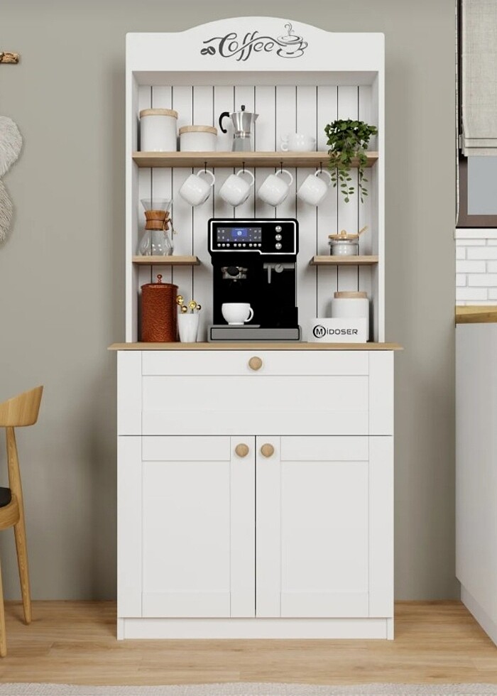 Kahve köşesi dolabı MDF - Görsel 2