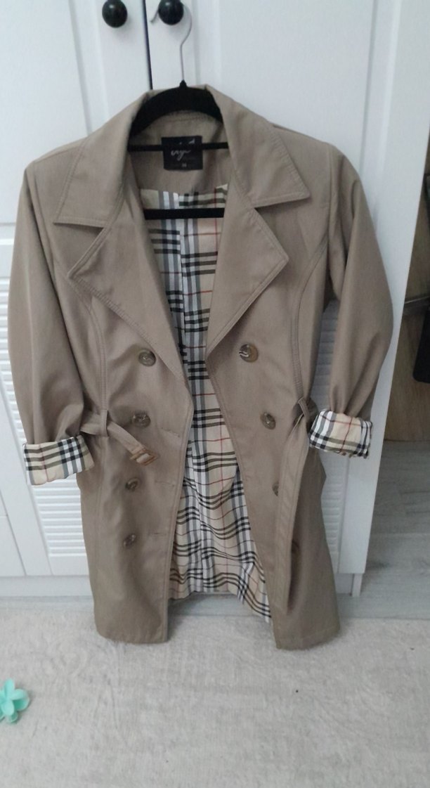 kadin trenckot - Görsel 3