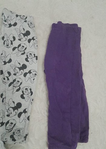 Kız Çocuk Triko Gri Tayt - Görsel 4