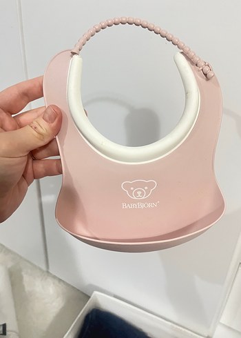 Pastel Pembe BabyBjörn Bebek Önlüğü - Görsel 2