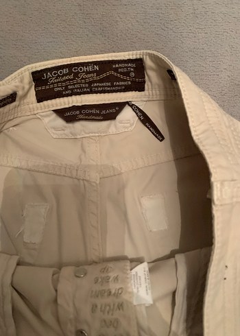 Bej Pamuklu Erkek Rahat Kesim Pantolon,orjinaldir - Görsel 5