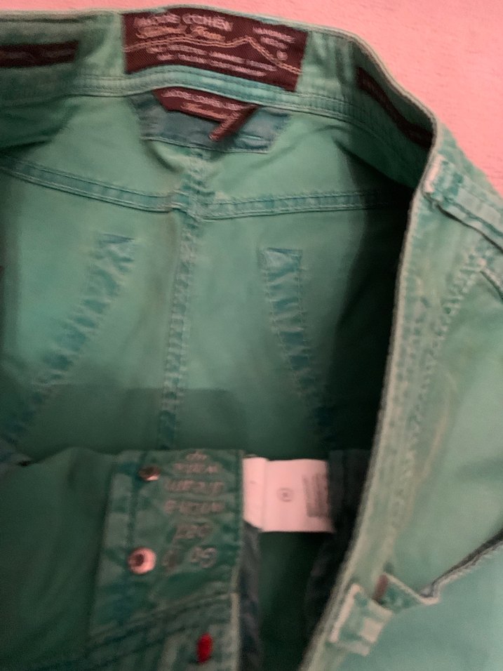 Erkek Turkuaz  Denim Jean Pantolon,orjinaldir - Görsel 5