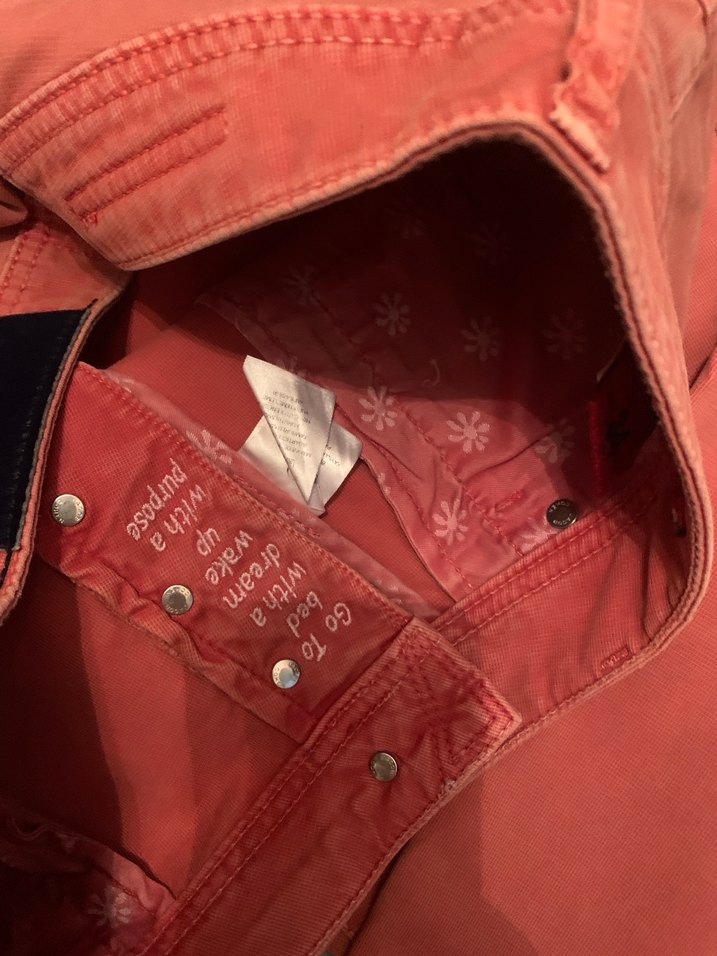 Kırmızı  Erkek Fermuarlı Pantolon,orjinaldir - Görsel 5