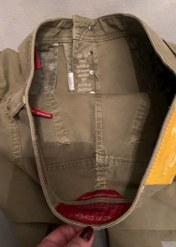 Düğmeli Kahverengi Erkek Pantolon,orjinaldir - Görsel 7