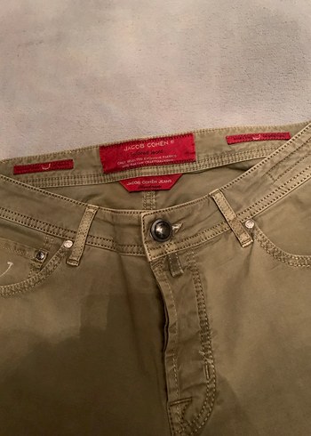 Düğmeli Kahverengi Erkek Pantolon,orjinaldir - Görsel 3