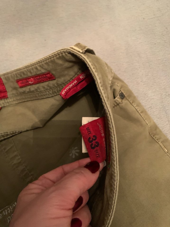 Düğmeli Kahverengi Erkek Pantolon,orjinaldir - Görsel 4