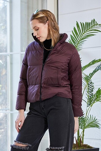 Bershka Şişme mont