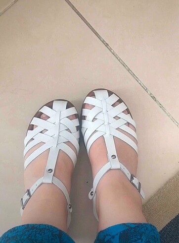 Diğer Deri pabuç sandalet