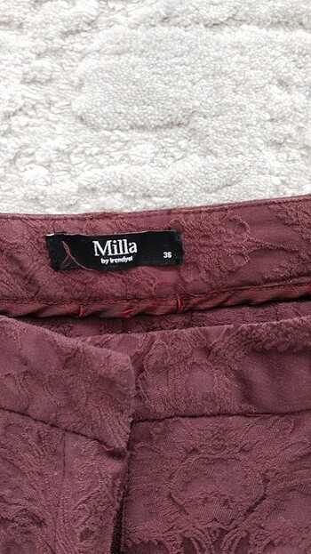 36 Beden Trendyol Milla bordo