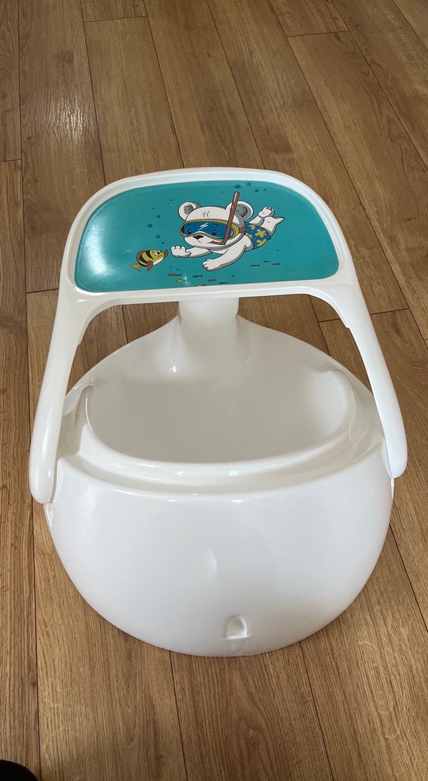 Mavi Bebek Mama Sandalyesi - Görsel 2