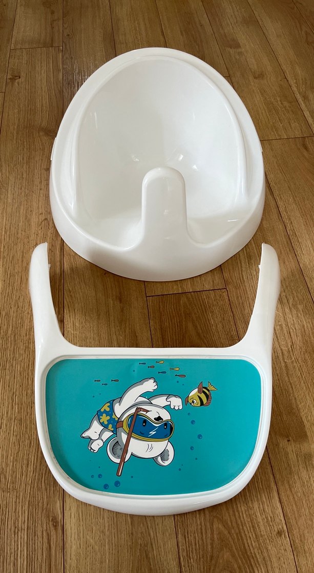 Mavi Bebek Mama Sandalyesi - Görsel 3