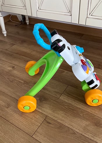 Renkli Zebra Desenli Bebek Yürüteci - Görsel 3