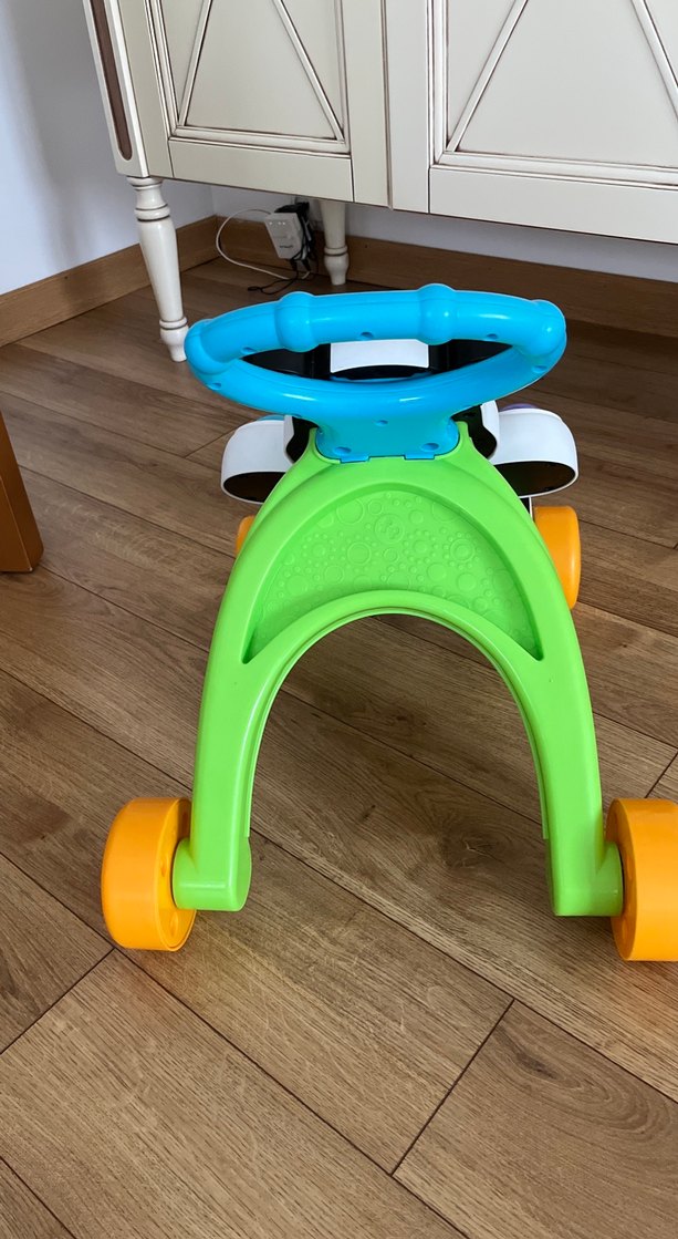 Renkli Zebra Desenli Bebek Yürüteci - Görsel 2