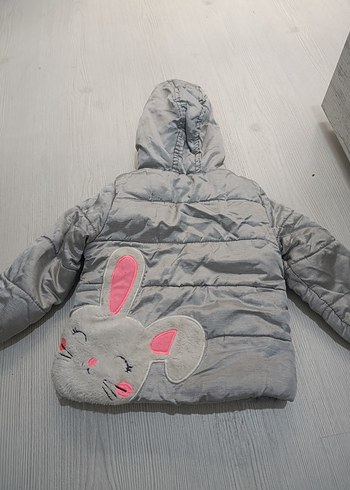 LC Waikiki Kapüşonlu Gri Erkek Çocuk Mont