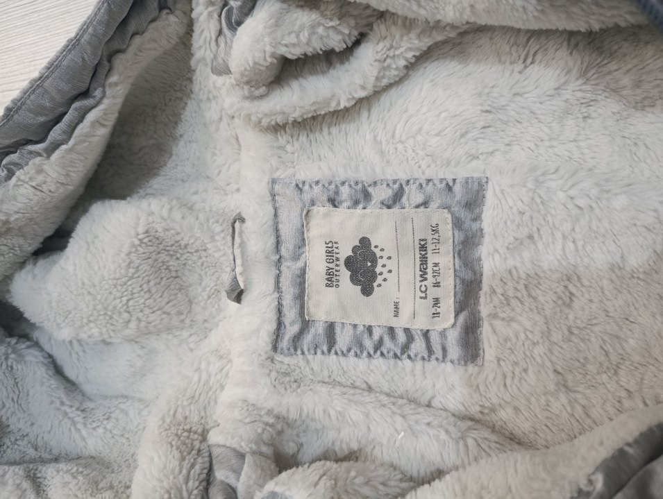 Kapüşonlu Gri Erkek Çocuk Mont - Görsel 3