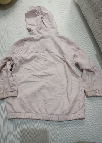 LC Waikiki LC Waikiki Kız Bebek Pembe Kapüşonlu Fermuarlı Ceket