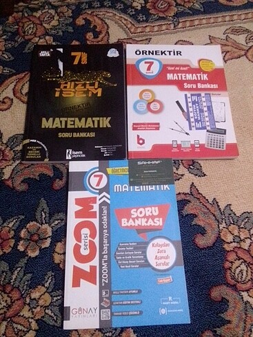 7. Sınıf test kitabı matematik 