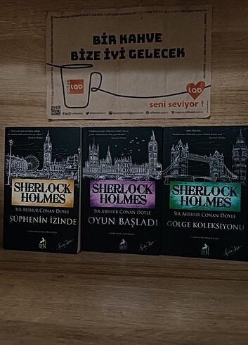  Beden Sherlock Holmes kitap seti
