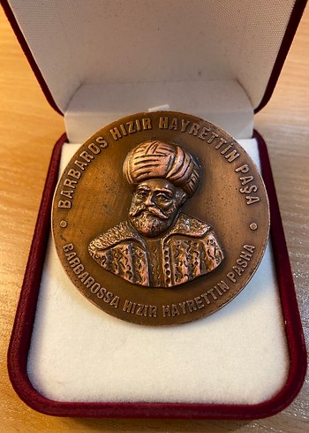 Barbaros Hizir Hayrettin Pasa Tarihi Madalya