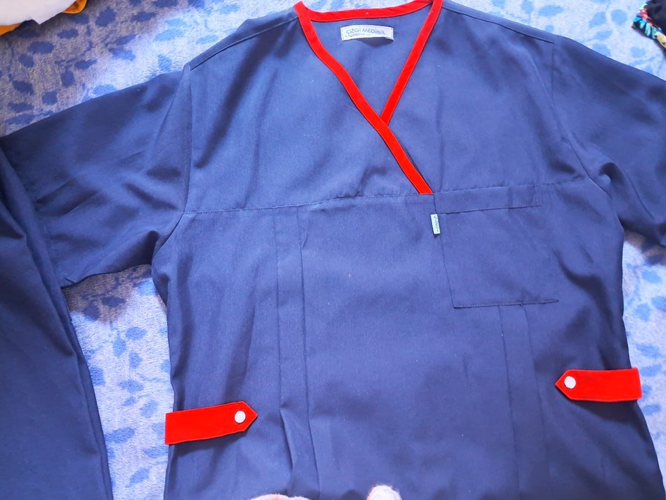 Çizgi Medikal Hamile Forması - Görsel 2