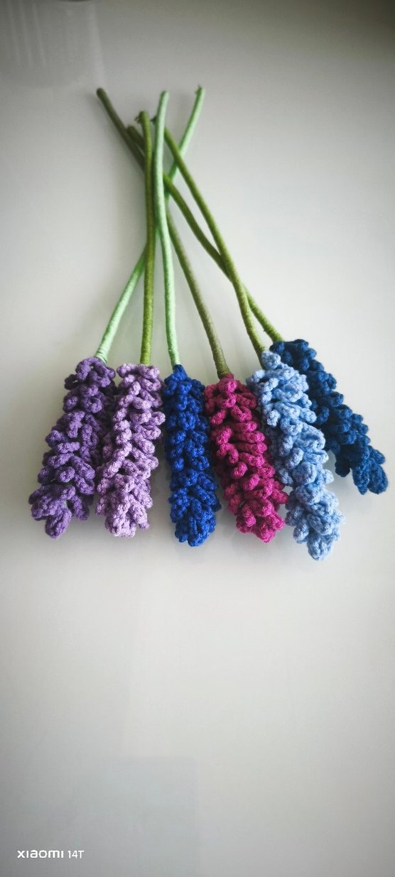 Bohem El Yapımı Örgü Çiçekler - Görsel 5