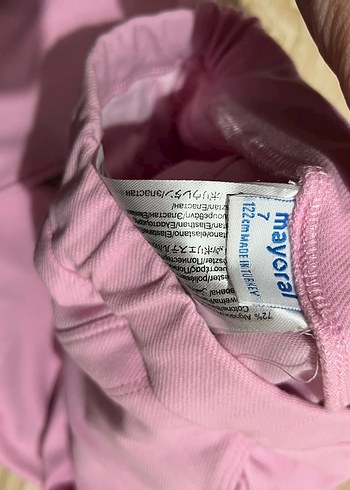 Mayoral Pembe Kız Çocuk Basic Pantolon - Görsel 4