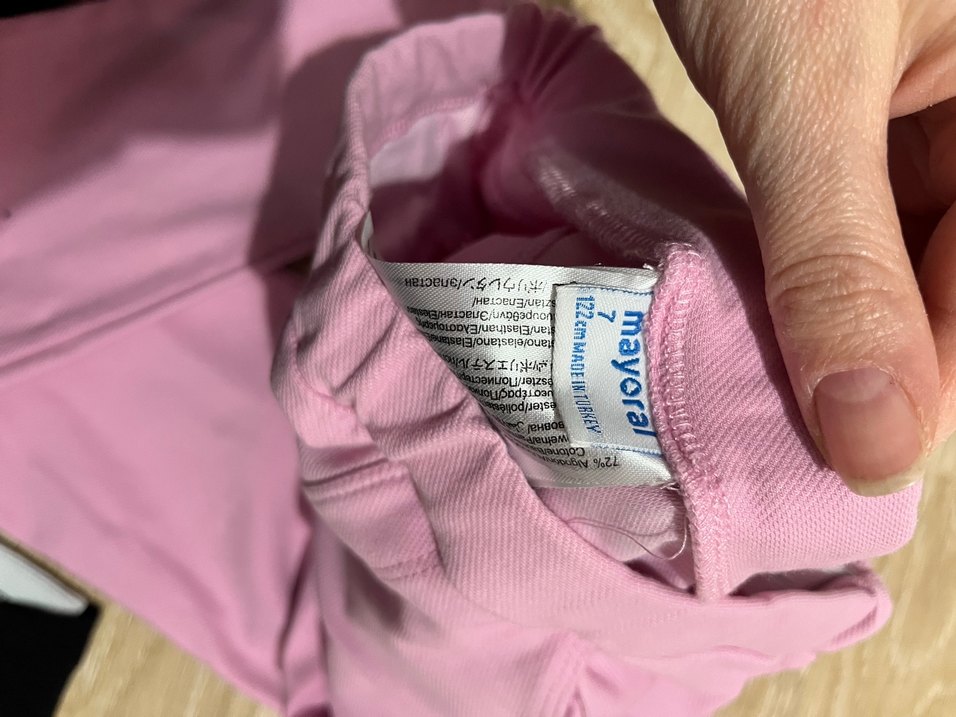 Mayoral Pembe Kız Çocuk Basic Pantolon - Görsel 4