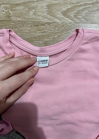 Gri pembe Kız çocuk Takımı - Görsel 3