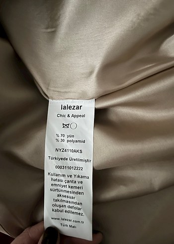 Ekol Düğmeli Kadın Kaban - Görsel 3