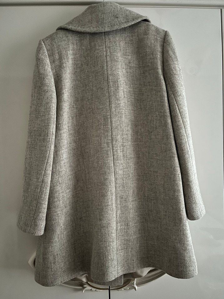 Ekol Düğmeli Kadın Kaban - Görsel 2