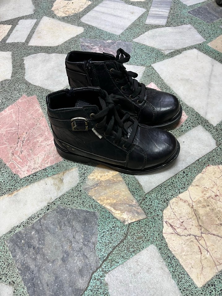 Siyah  Tokalı Erkek çocuk  Bot - Görsel 3