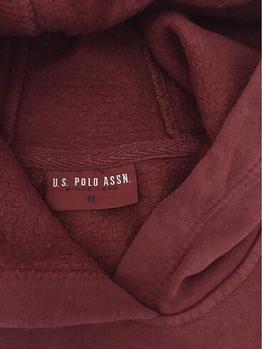 m Beden Uspa bordo kadın sweat