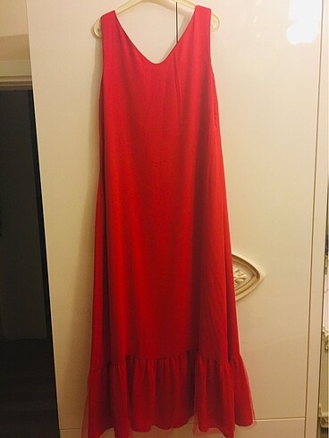 Diğer Zara model şifon elbise
