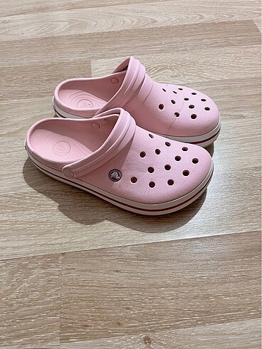 39 Beden pembe Renk Crocs kadın terlik