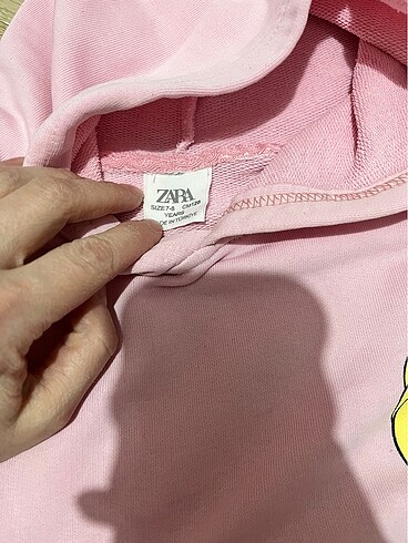 8 Yaş Beden pembe Renk Zara kız çocuk takım