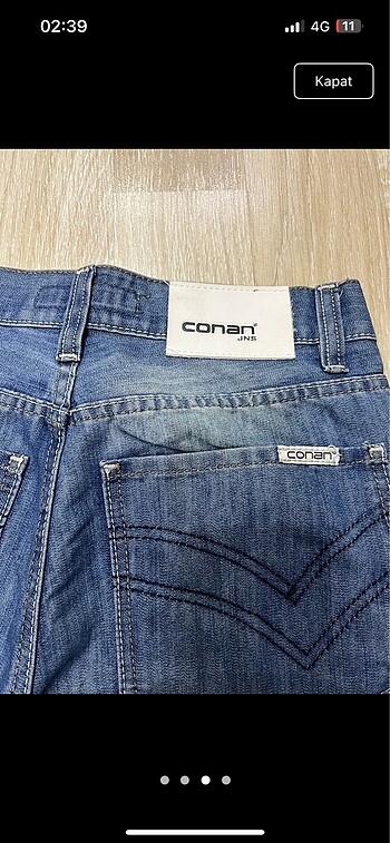 29 Beden Zara erkek kot pantolon