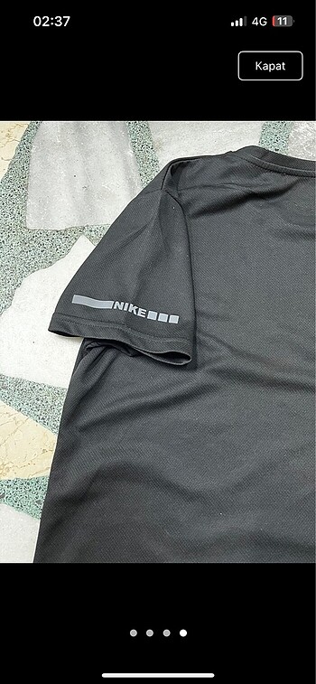 s Beden siyah Renk Nike erkek tişört