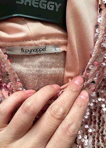 Zara Pullu Pembe Kapüşonlu Kadın Bluz