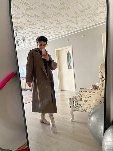 Diğer Manuka oversize trençkot