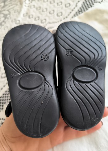 Kız Çocuk Siyah Fırfırlı Bale Ayakkabısı - Görsel 2