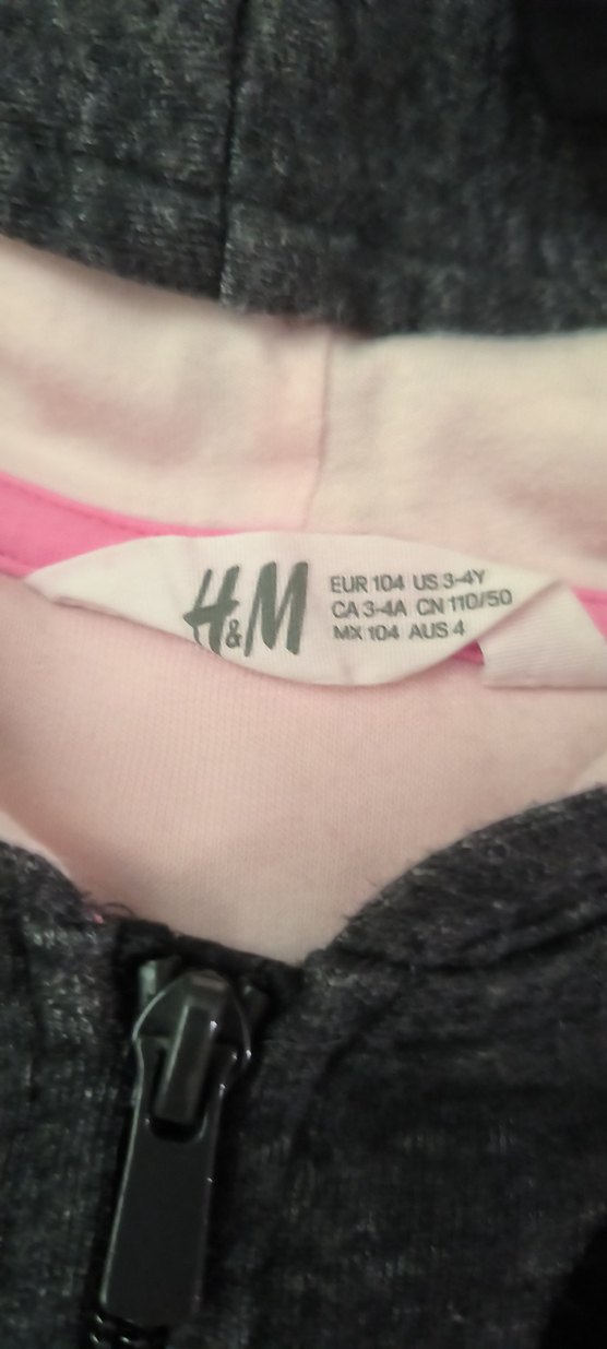 Kız Çocuk Gri Fermuarlı Tulum - Görsel 3