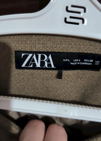 Bej Düğmeli Midi Kadın Kaban - Görsel 4