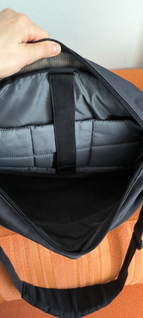 Gri Bucklelı JanSport Erkek Omuz Çantası - Görsel 4