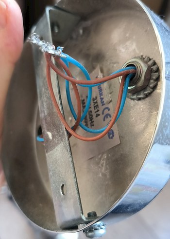 Gri Metal Tavan Lambası - Görsel 4