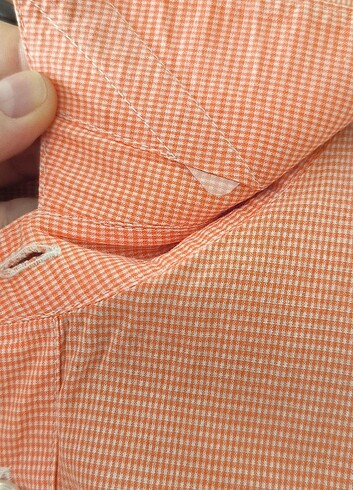 l Beden turuncu Renk H&M erkek gömleği