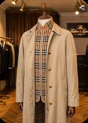 Burberry Bubery Uzun Trenckot