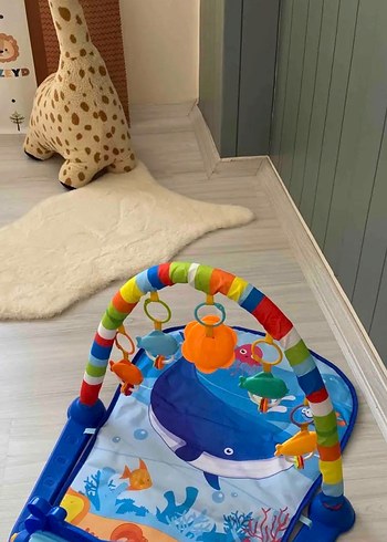 Renkli Plastik Bebek Oyun Matı - Görsel 2